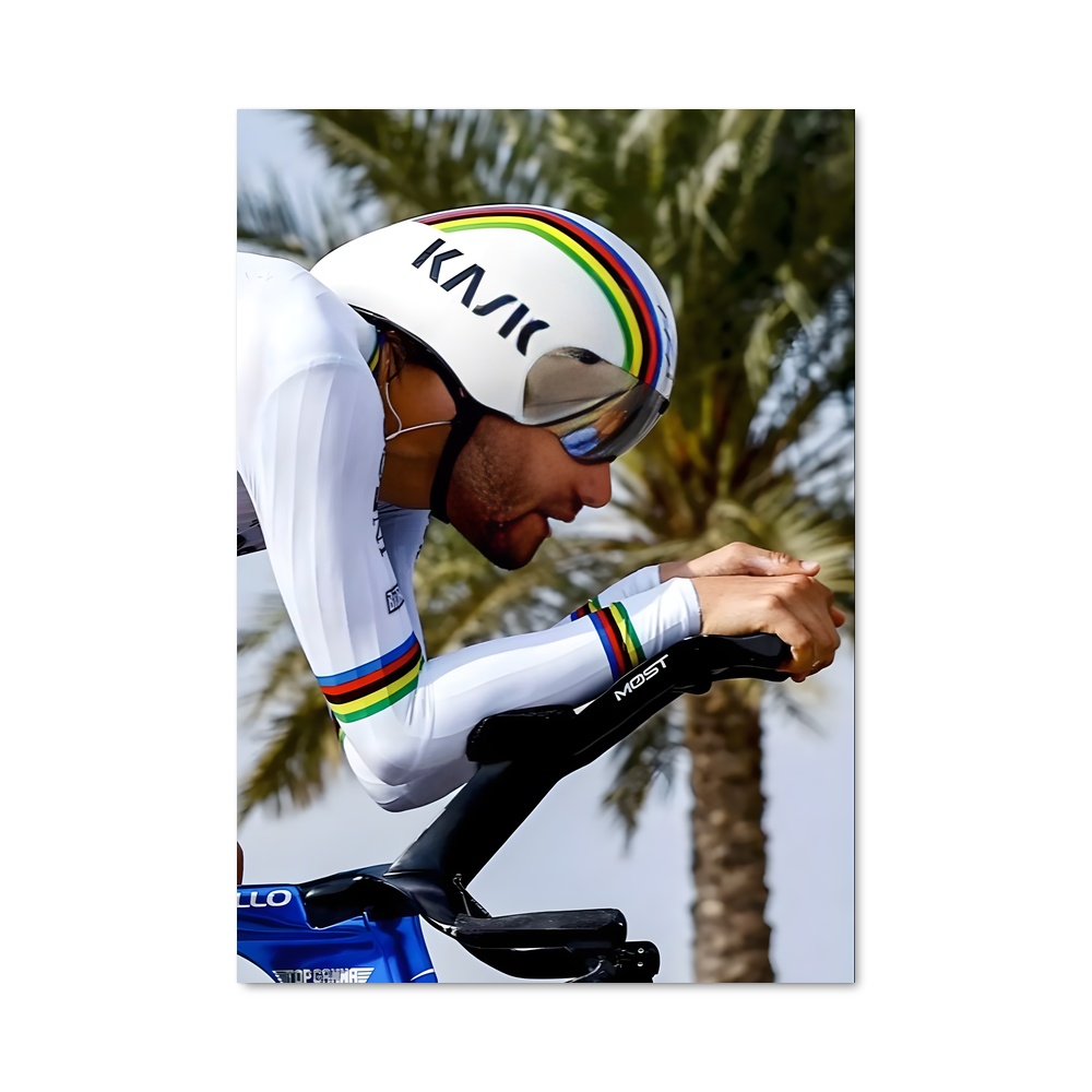 Poster Sur la Route avec Filippo – affiche Cyclisme
